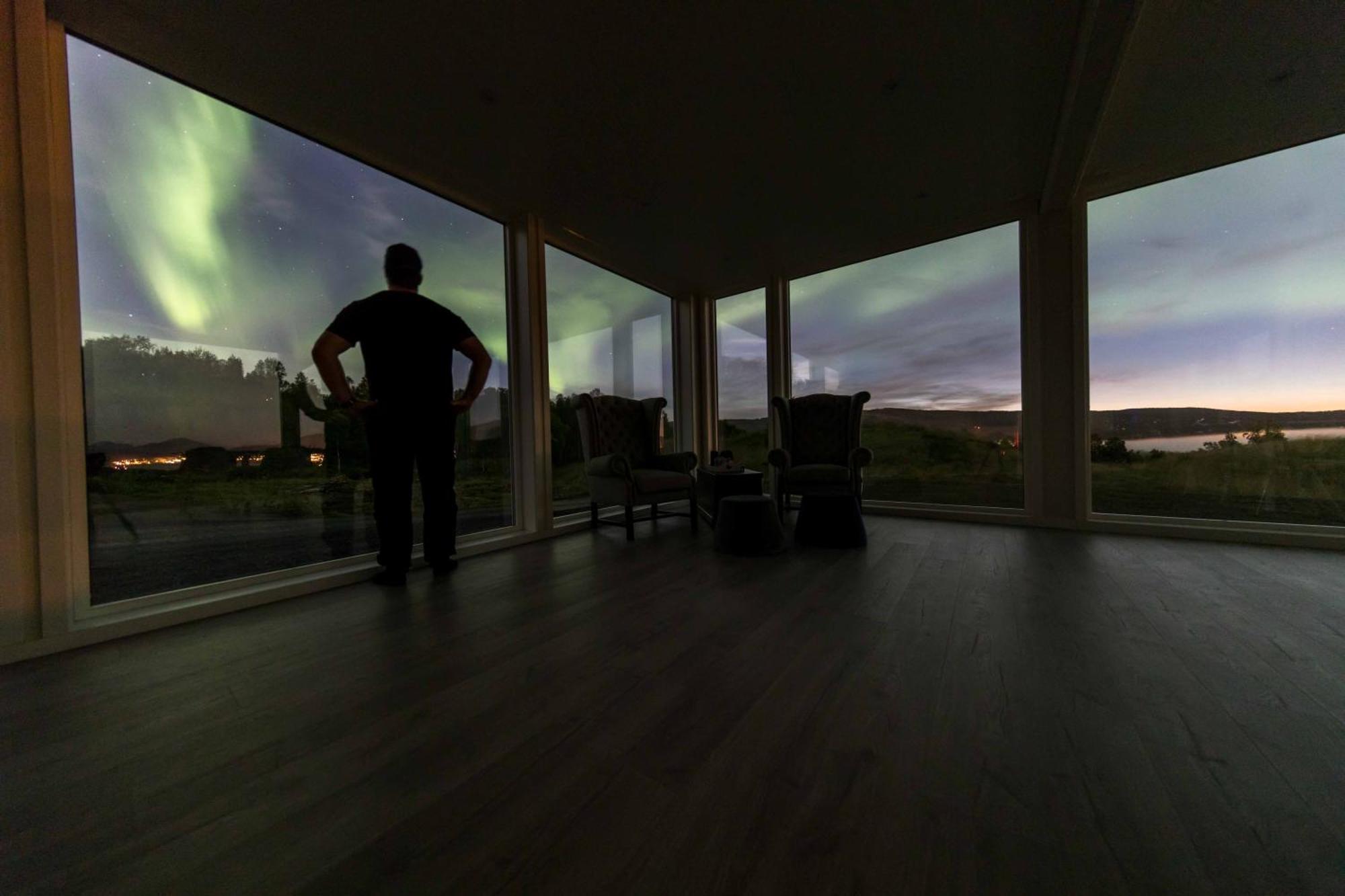 Aurora Borealis Observatory Silsand Exterior foto